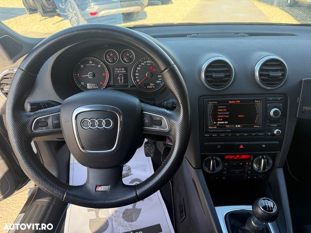 Audi A3 2.0 TDI ack S line Sportpaket plus - 16