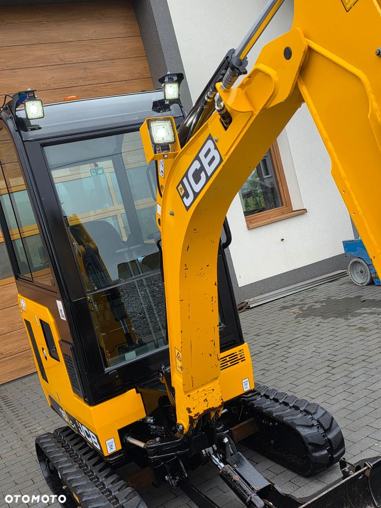 JCB JCB 16 C-1 mini koparka 3 łyżki szybkozłącze 19c1 sprowadzona 8018 serwisowana - 9