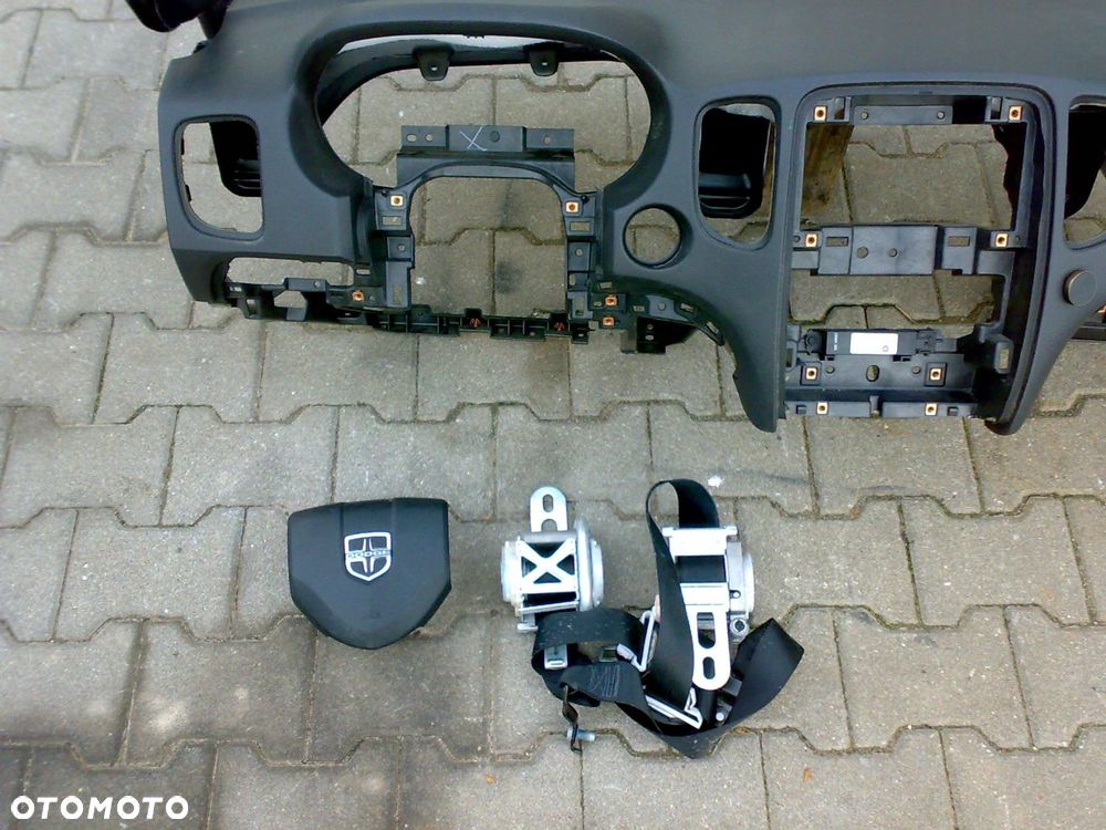 dodge durango 2011 2014 konsola deska orginał poduszki pasy idealne - 3