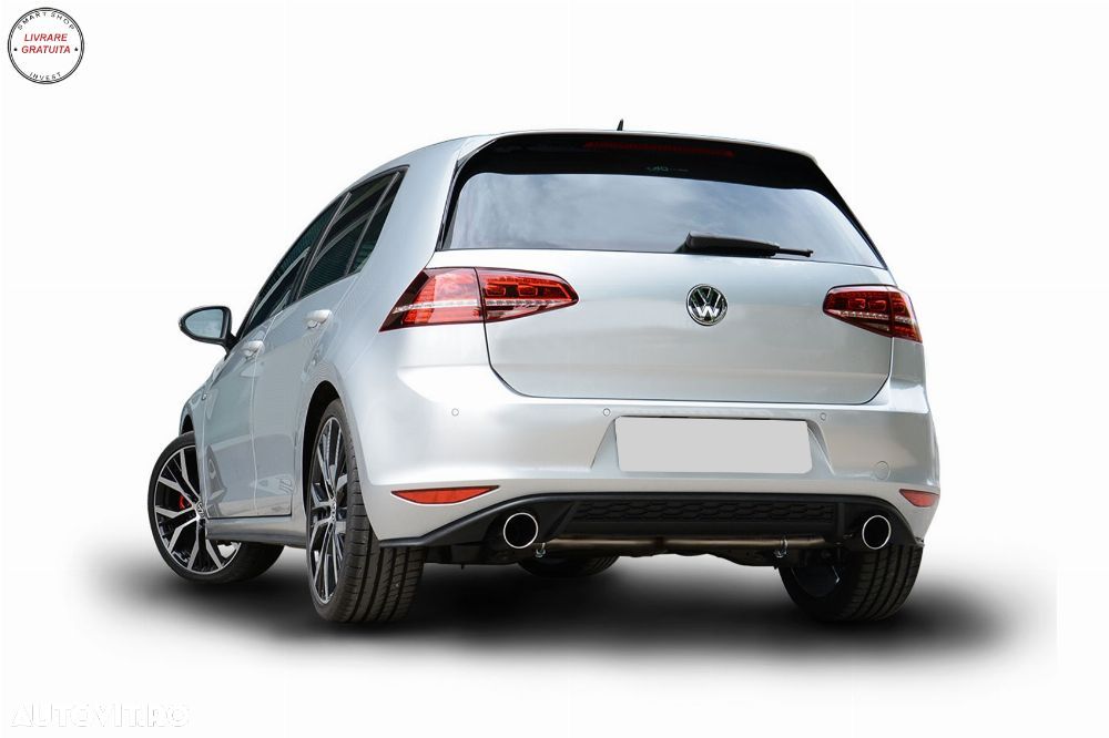 Difuzor Bara Spate VW Golf 7 VII (2013-2016) GTI Design- livrare gratuita - 7