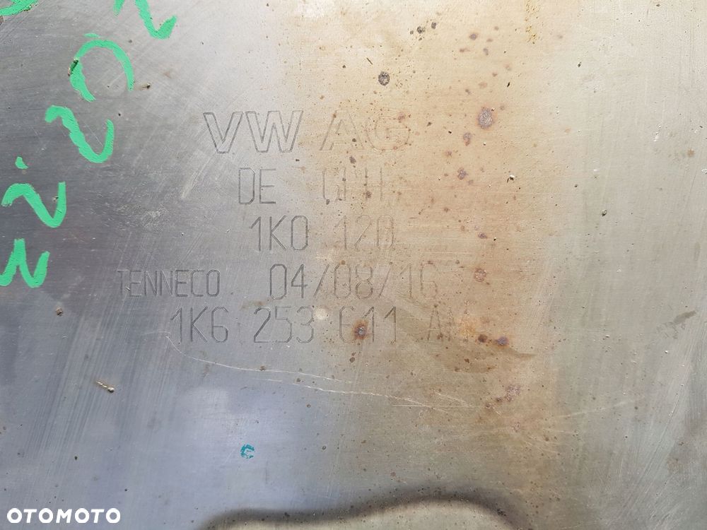 vw golf 6 tłumik końcowy wydech 1k6253611am - 4