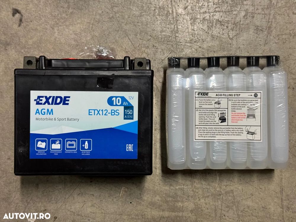 ETX12-BS | Acumulator Moto Exide | Universal - 1