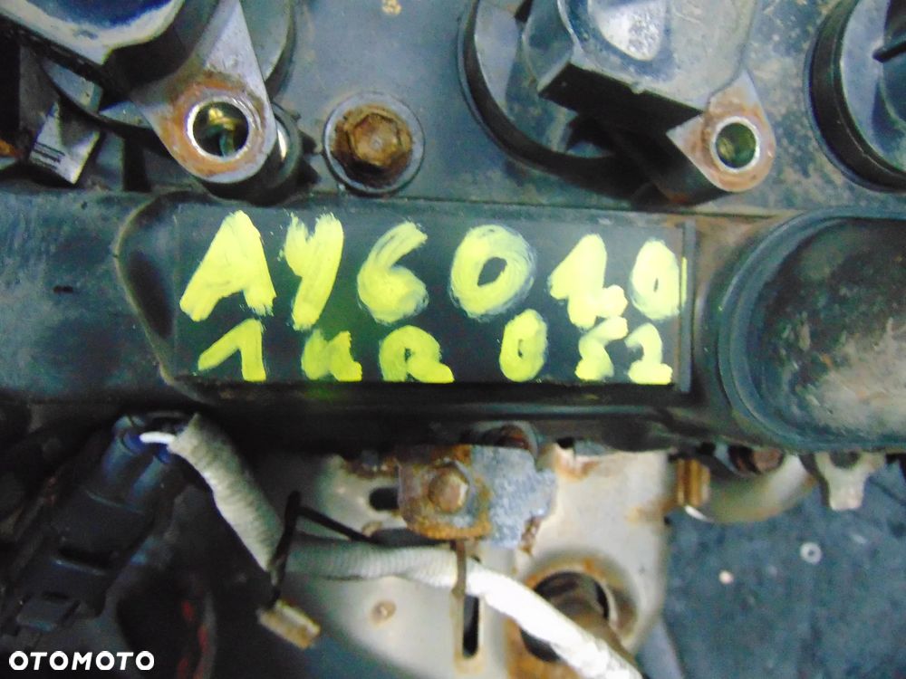 Silnik toyota Aygo yaris 1,0 b 1krB52 bez egr - 2
