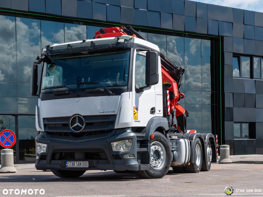 Mercedes-Benz ANTOS 2543 6x2 Palfinger PK 42002 SH HDS Żuraw Ciągnik - 11