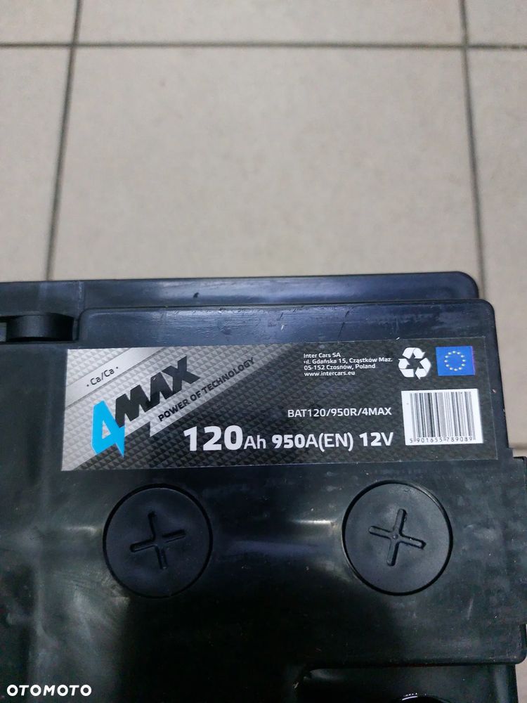 AKUMULATOR 4MAX 120Ah 950A 12V NOWY - 3