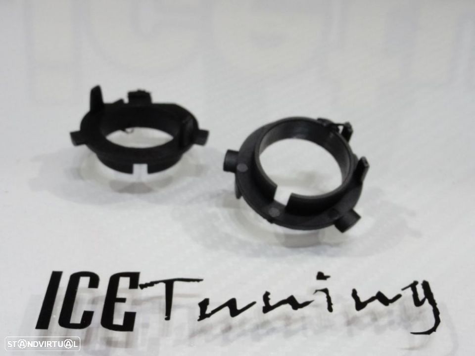 Adaptador, Ficha, Socket, suporte de lampada de xenon ou led H7  KIA: K3, K4, K5, K7, CADENZA, OPTIMA, SORENTO, SADONA, RIO, GRAND SANTAFE, GE P20, Hyundai New Santa, Veloster,Elantra gt, Genesis coupe, Hybrid, sonata (2009-2017), Tucson, Veracruz, Fei si coupe, Santafe, sonata (2009-2017) - 4