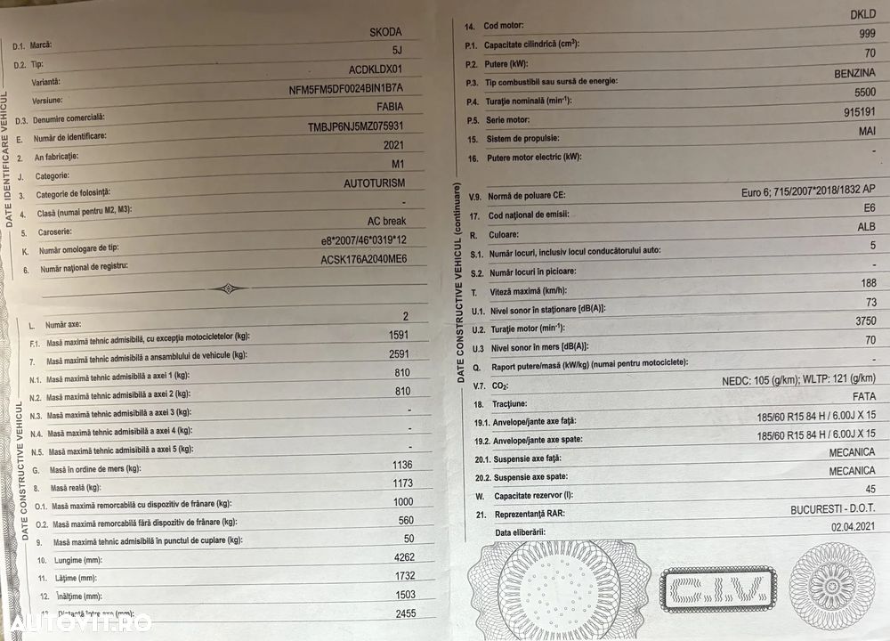 Skoda Fabia 1.0 TSI Ambition - 6