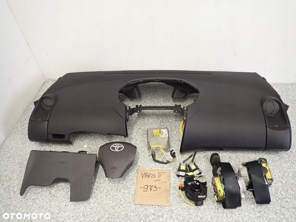 TOYOTA YARIS II 5D 06-11 PODUSZKI POWIETRZNE EUROPA - 2