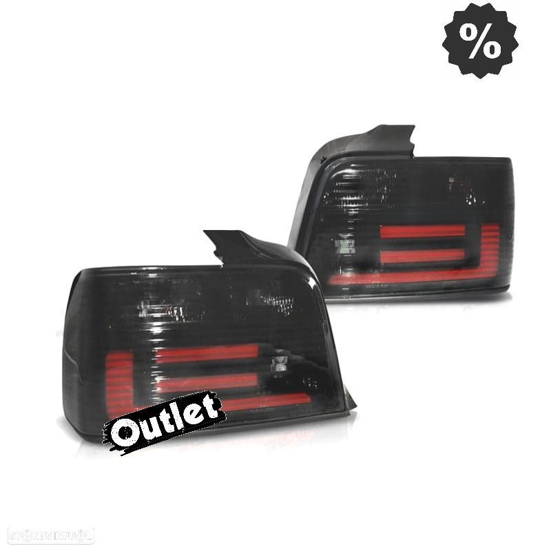 R148714C2 FARÓIS BMW E36 90-99 LED BAR FUMADO - 1