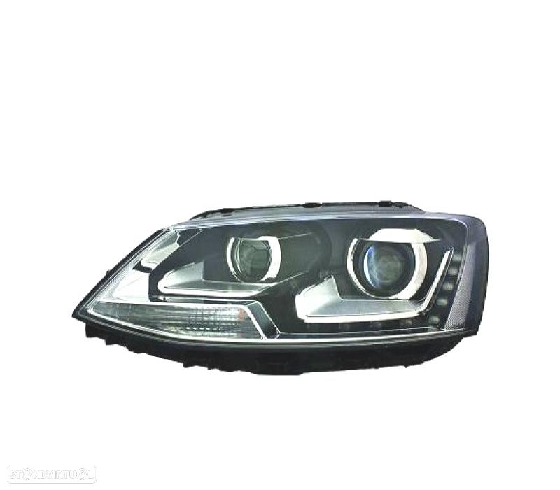 FARÓIS FRONTAIS PARA VOLKSWAGEN VW JETTA VI 10-13 - 1
