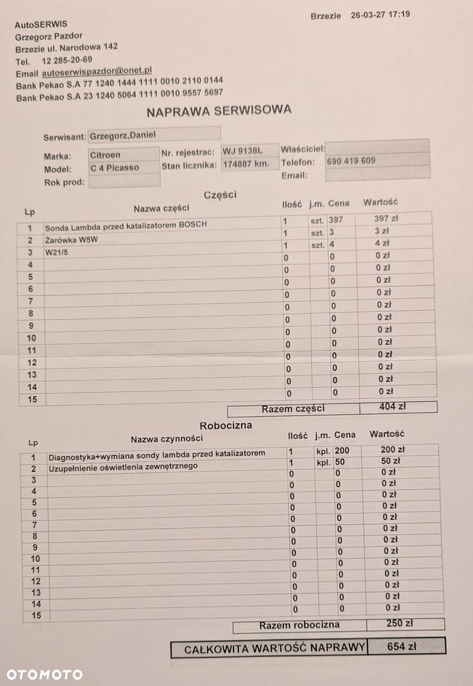 Citroën C4 Picasso 1.6 VTi Equilibre - 14