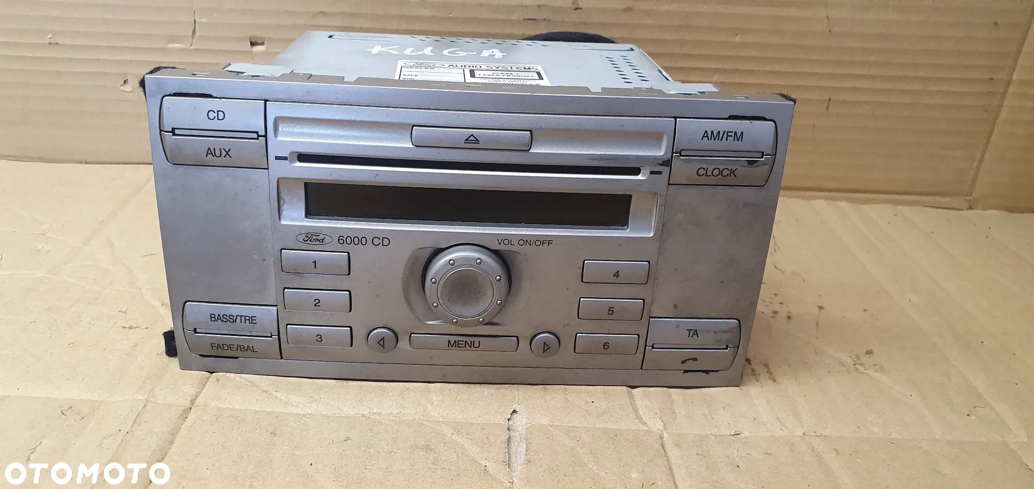 Radio radioodtwarzacz fabryczny Ford Kuga MK1 8V4T-8C815-AE - 1