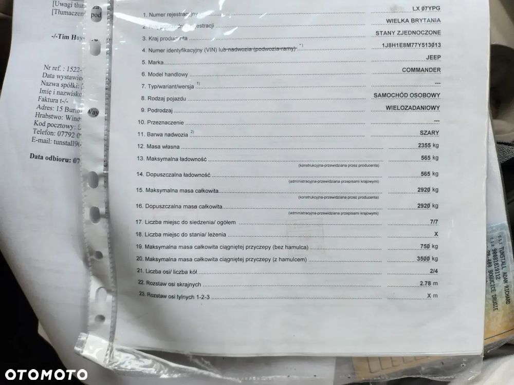 Jeep Commander 3.0 CRD Limited - 20