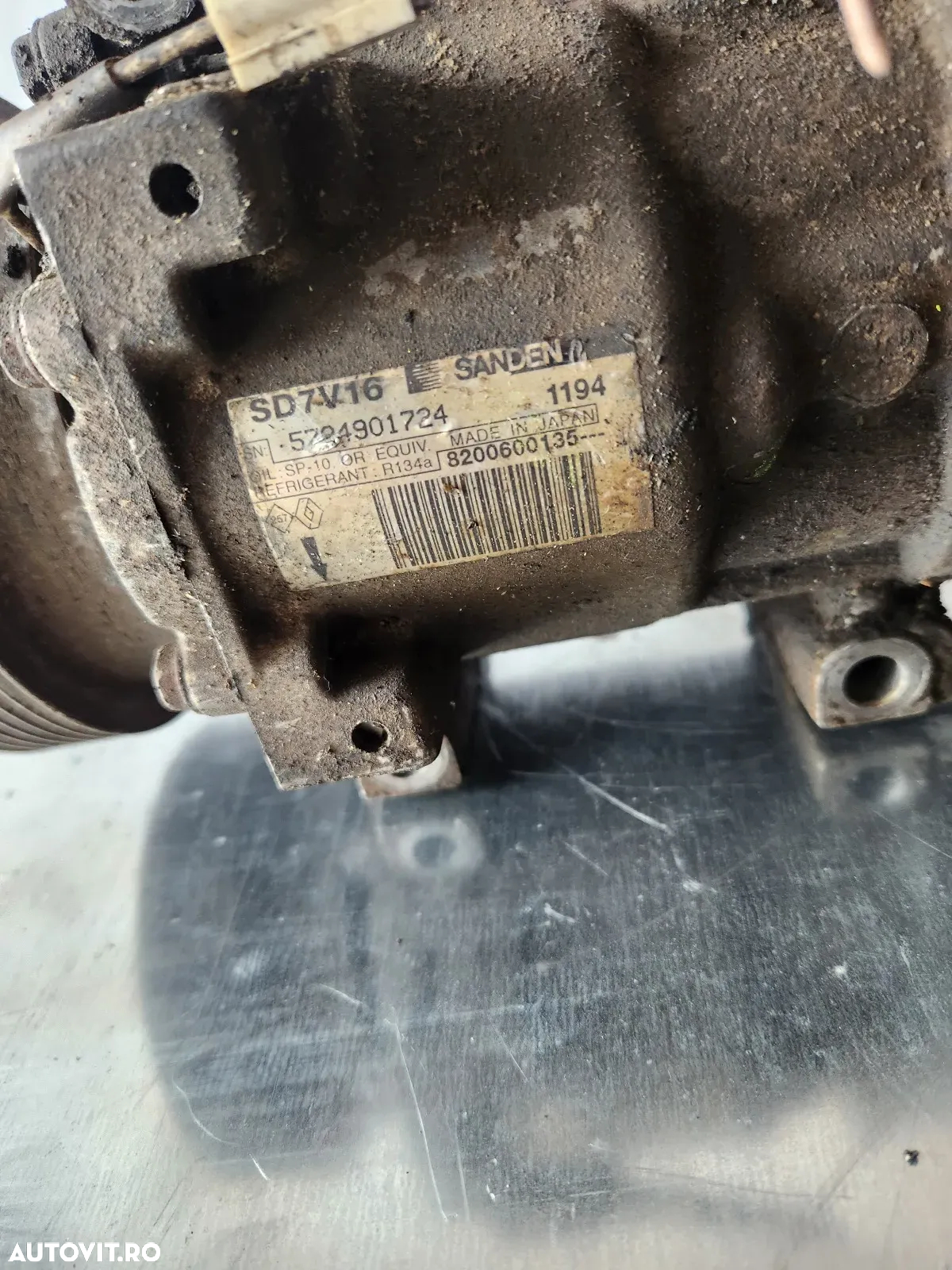 Compresor Clima Aer Conditionat AC Dacia Logan Sandero 1.5 Dci Cod - 7