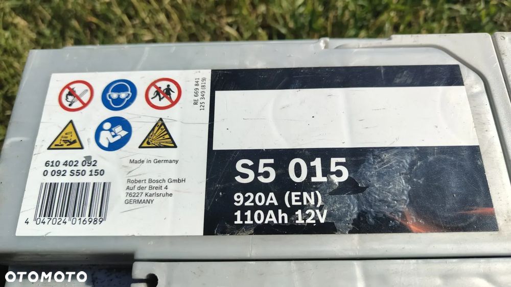 Akumulator 110ah 920en Bosch S5015 2021rok IDEALNY - 3
