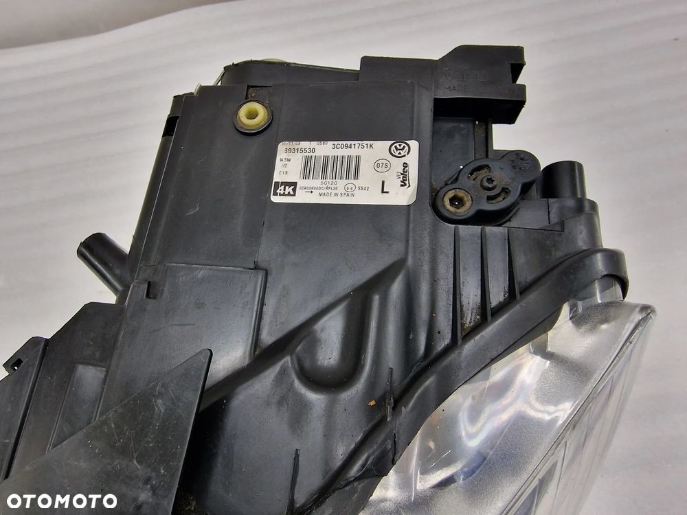 VW PASSAT B6 LIFT 08- LEWY BI-XENON BIXENON LEWA LAMPA PRZEDNIA PRZÓD , NR 3C0941751K , NR AUKCJI LL367 - 9