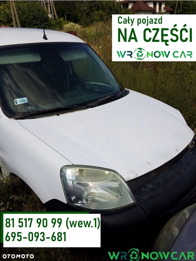 Peugeot Partner I (02-10r.) 1.4B 74KM. Silnik TU3JP Skrzynia Mecha 5 lakier EWP – Lakier biały BONQUISE. Cały na części. GWARANCJA !!! Przód Tył Zestaw Komplet Drzwi Klapa Zderzak Błotnik Maska Grill Atrapa Szyba Pas Lampa Lusterko Boczki Fotel Kanapa Kokpit Deska Rozdzielcza Przełącznik Włącznik Sterownik Przewody Wiązka Instalacja Moduł Komputer Czujnik Listwa Pompa Alternator Wtryski Głowica Rozrusznik Kompresor Sprzęgło Dwumas Silnik Skrzynia ABS Klimatyzacji Paliwa Wspomagania Kolektor Turbina Przepustnica Zawór Chłodnica Koło Hak Belka Sanki Zawieszenie Mcpherson Półoś Amortyzator Wydech Tłumik Zacisk Most - 1