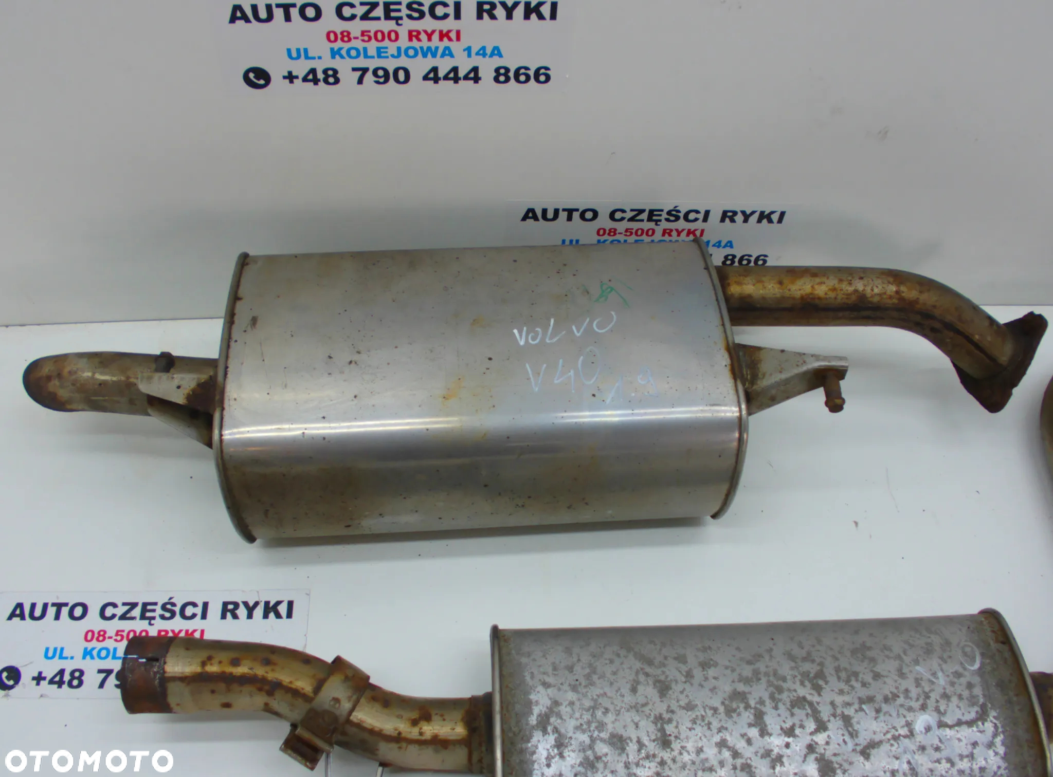 Volvo V40 1.9 D Tłumik wydech Rura części - 2