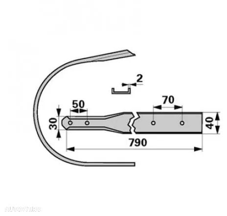 racleta pickup sau tabla pickup balotaiera - 11