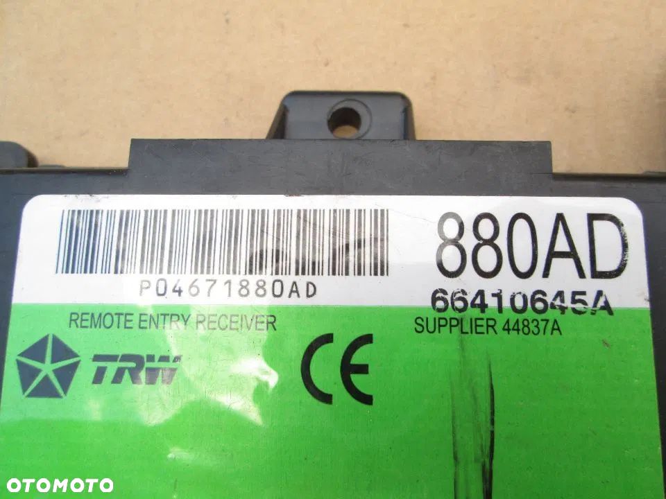 moduŁ komputer komfortu chrysler neon ii pt cruiser - 5