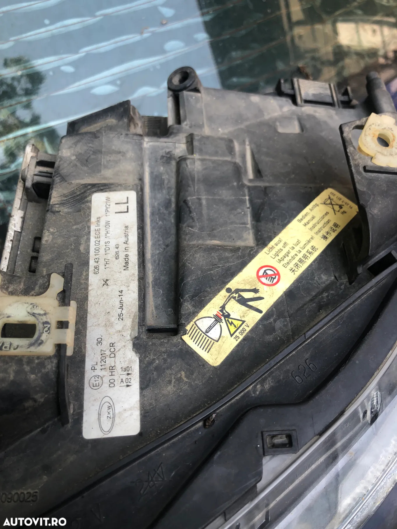Far stanga bi xenon adaptiv Bmw Seria 3 e90 non lci 2005 Europa - 3