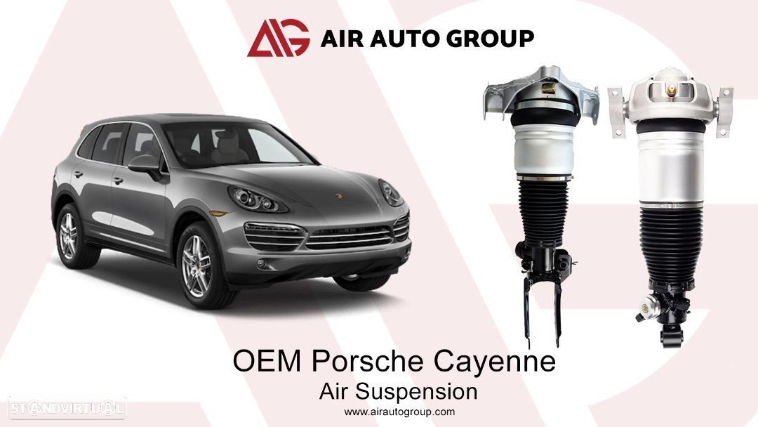 Porche Cayenne Amortecedor/Fole Pneumático Dianteiro - 1