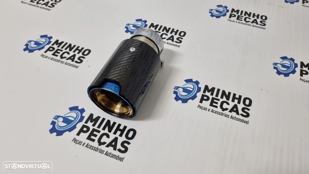 Ponteiras Look M-Performance 90MM (Azuis) - 3