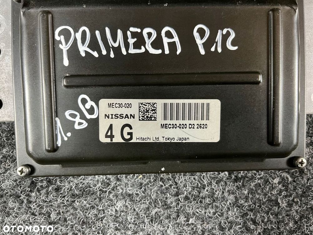 nissan primera p12 1.8 16v sterownik silnika MEC30-020 D2 2620 - 2