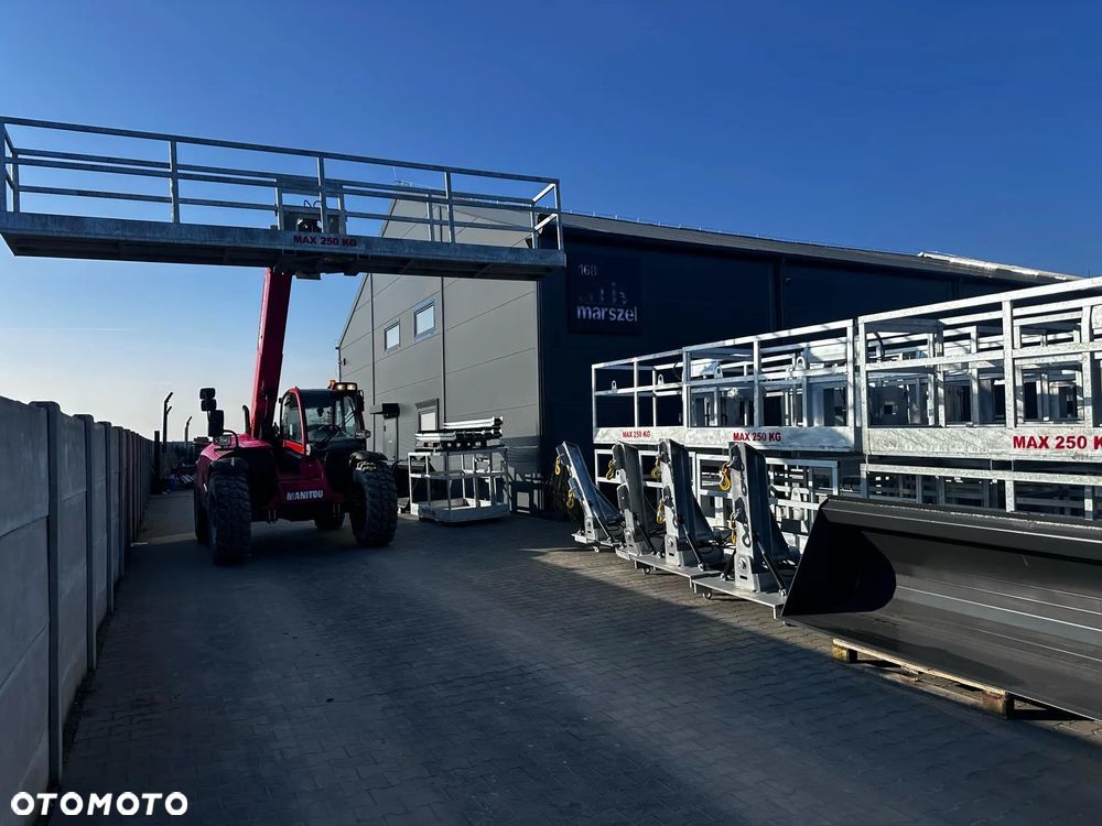 Inny nowe kosz narzędziowy wysokościowy platforma robocza manitou jcb merlo bobcat wózek widłowy dzwig producent Marszel.pl - 10