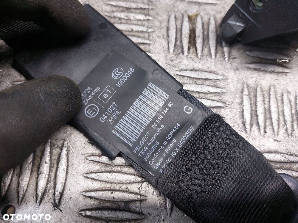 ZESTAW AIRBAG POSTRZAŁOWY PEUGEOT 5008 I 9666775480 96845302ZE - 14