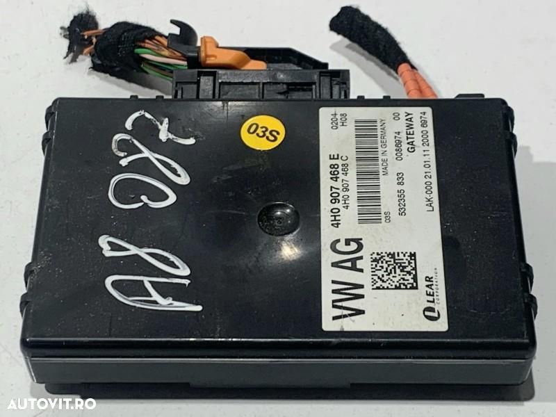 Modul control gateway Audi A8 (2009-2017) [4H] D4 3.0 tdi CDTA 4H0907468E - 1
