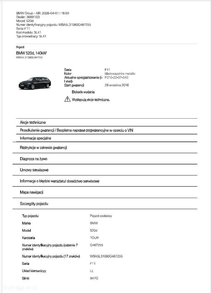 BMW Seria 5 520d - 13