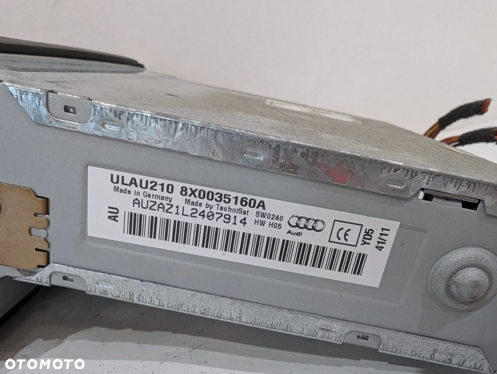 AUDI A1 8X RADIO CD CHORUS 8X0035160A - 8