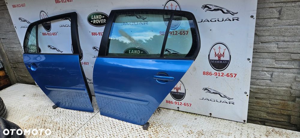 VW Golf V 1K  5 Drzwi tył prawy Drzwi tylne prawe Drzwi tył lewy Drzwi tylne lewe   BEZ RDZY ORYGINAŁ LAKIER - 22