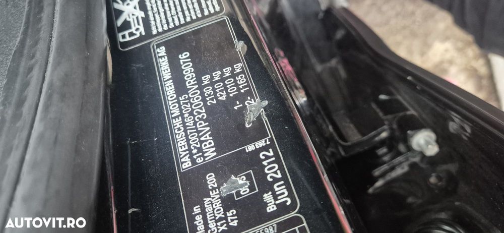 Portiera /usa dreapta fata bmw x1 e84 xdrive n47 2.0d 177cp 2012 475 - 5