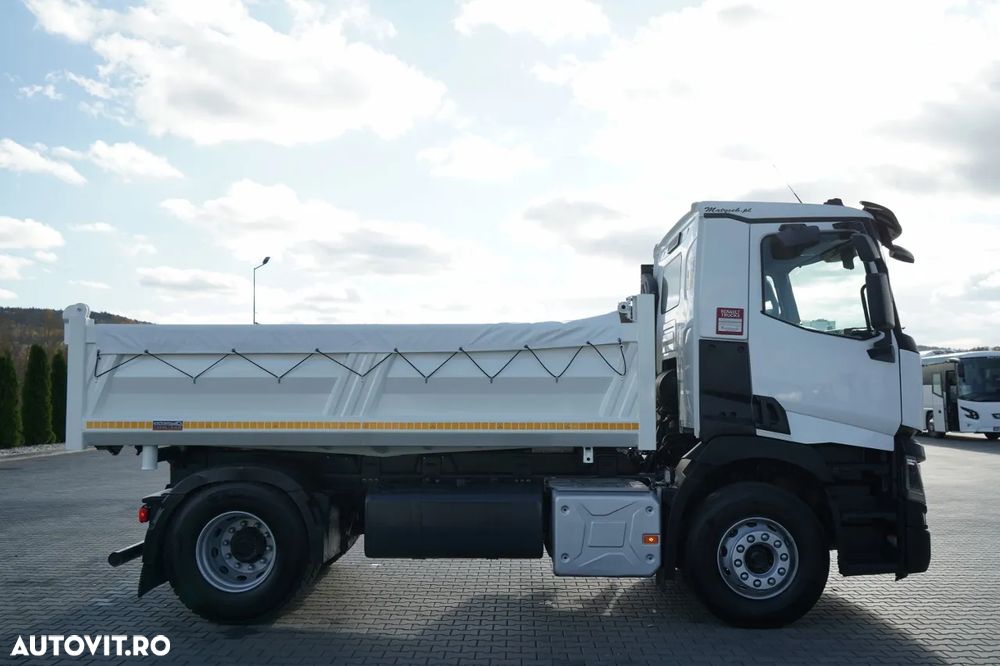 Renault C 440 / 4X2 / BASCULATOR DUBLU / HYDROBORDER / RETARDER / 13 LITRI - 15