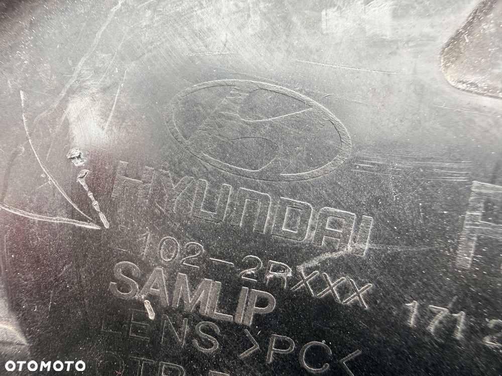 Lampa przednia HYUNDAI i30 I CIEMNE KOMPLET EUROPA ORYGINALNE - 9