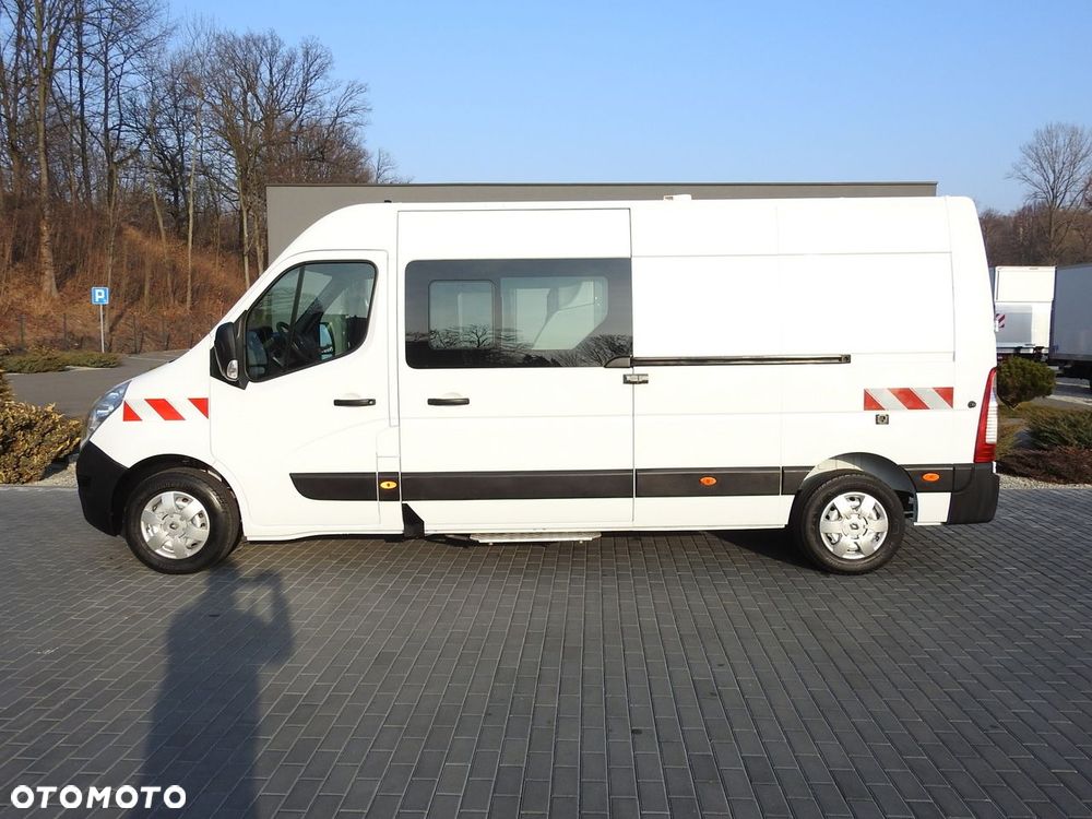 Renault MASTER FURGON BRYGADÓWKA  7 MIEJSC TEMPOMAT KLIMATYZACJA  130KM - 10