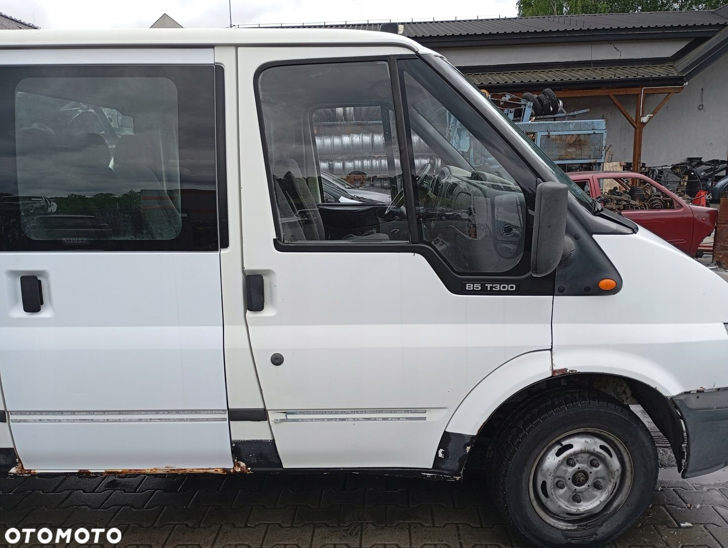 FORD TRANSIT MK6 VI 00-06 DRZWI PRZÓD PRAWE SZYBA - 3