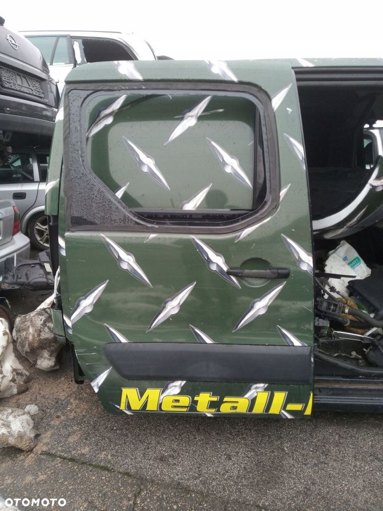 Berlingo partner III 2008 drzwi prawe suwane kompletne - 1