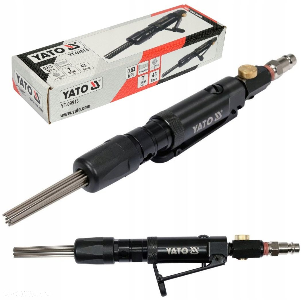 YATO PNEUMATYCZNY MŁOTEK IGŁOWY MINI 13IG YT-09913 - 8