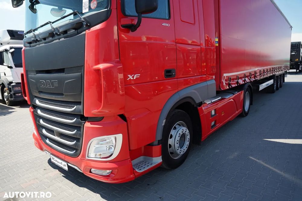 DAF XF 480 / KIT / MEGA / SSC / + KRONE / CORTINĂ / MEGA / ACOPERIȘ RIDICAT / ACOPERIȘ RIDICAT / - 13