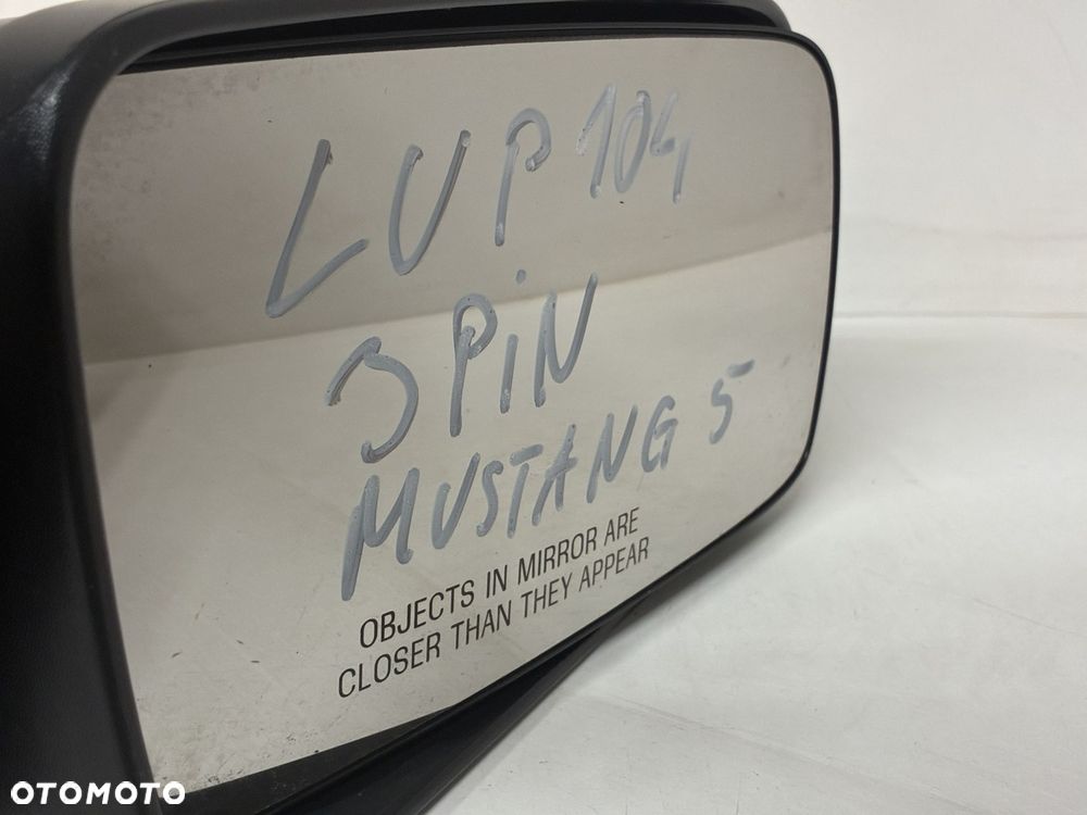FORD MUSTANG V 5 GT 3 PIN LUSTERKO PRAWE PRAWA STRONA EUROPA ORYGINALNE - 2
