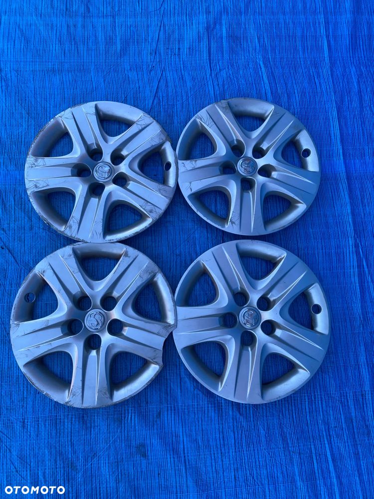 KOŁPAK KOŁPAKI STRUKTURALNE DEKLE OE ORYGINALNE KOMPLET 4SZT. 17" OPEL 13312568 - 2