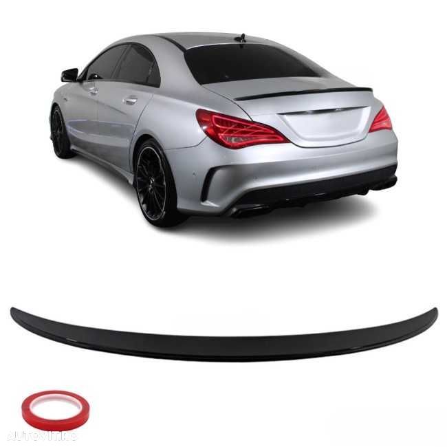 Eleron Lip Codita Portbagaj Mercedes Benz CLA-Class C117, Negru Lucios - 1