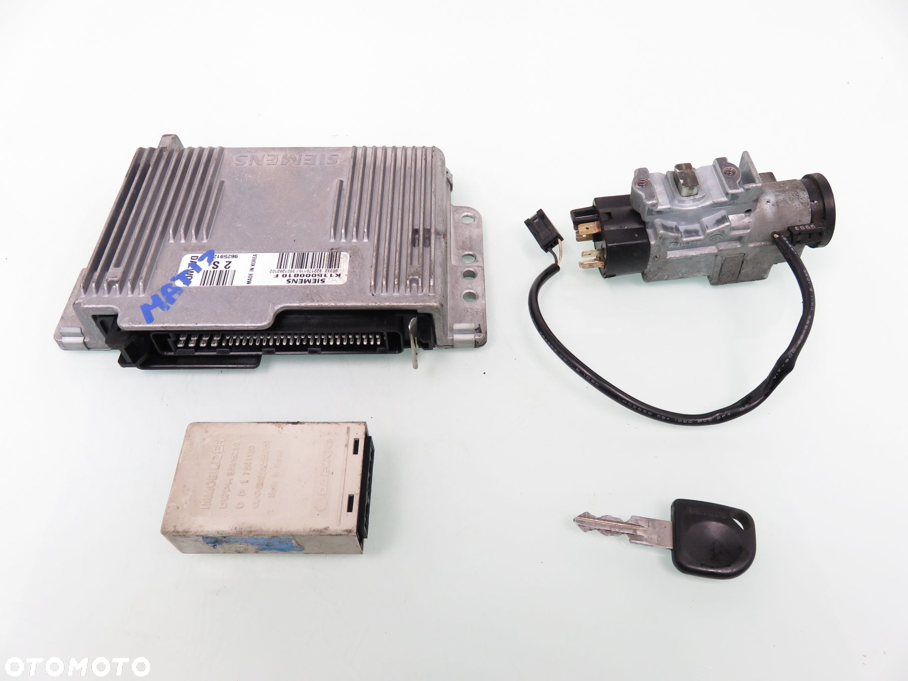 STACYJKA STEROWNIK DAEWOO MATIZ 0.8 K115000010F 96259124 96315230 - 1