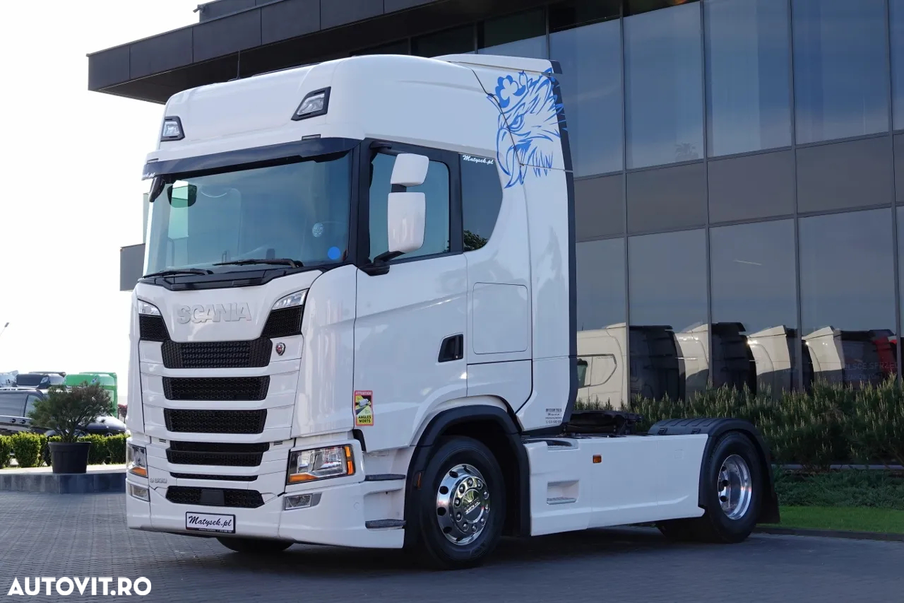 Scania S 500 / RETARDER / I-PARK COOL / JANTE ALIE / ANVELOPE 100% / DUPA CONTRACTUL DE SERVICE / IMPORTAT - 4