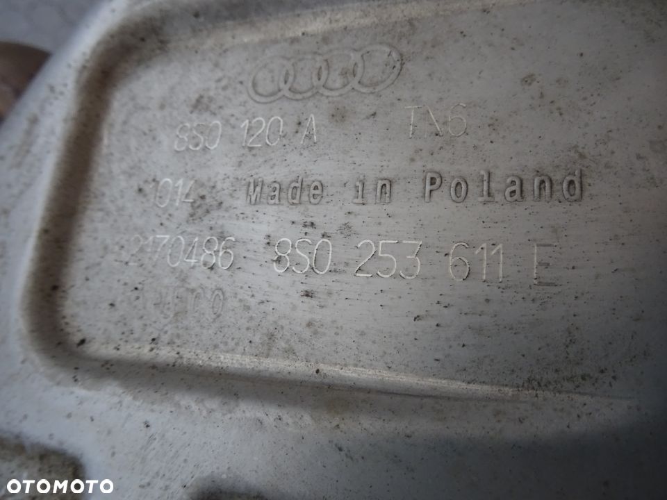 8S0253611E tlumik wydech 1.8 TFSI Audi TT 8S czesci - 3