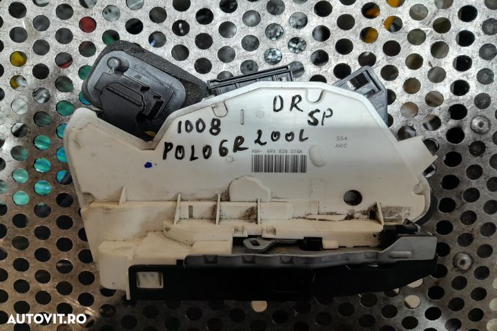 Broasca usa spate dreapta 6R4839016A Volkswagen VW Polo 5 6R [2009 - - 1