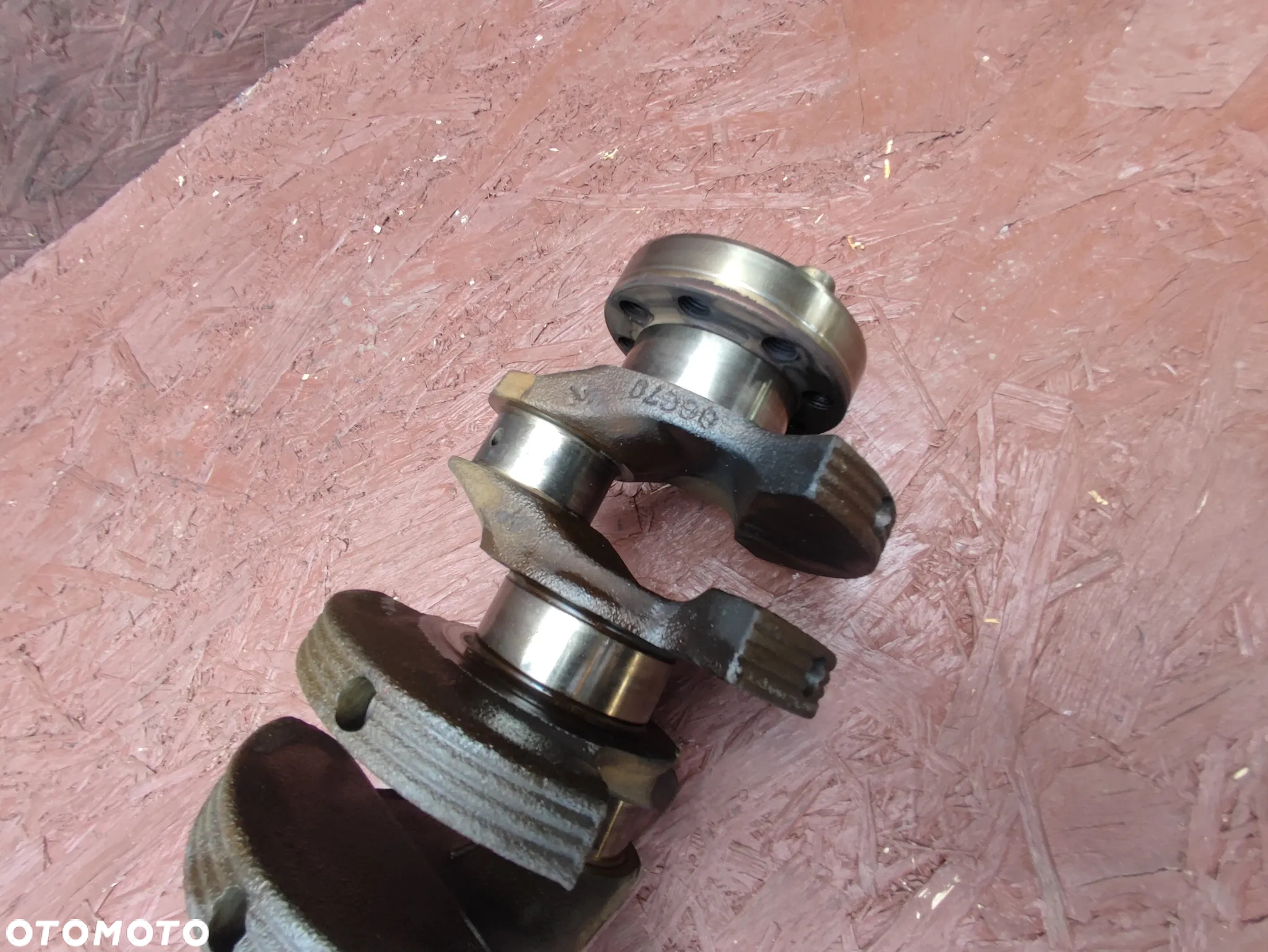 BMW E36 / E34 / E39 / Z3 ORYGINALNY WAŁ KORBOWY DO SILNIKÓW GAMY M52B25 1X VANOS / M50B25 O NR. 11 21 1 705 847 / 11 21 1 432 275 OEM W BARDZO DOBRYM STANIE - 7